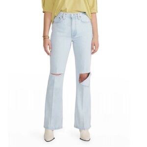 ETICA Sasha Modern Flare Leg Jeans Size 29 in Sea Breeze